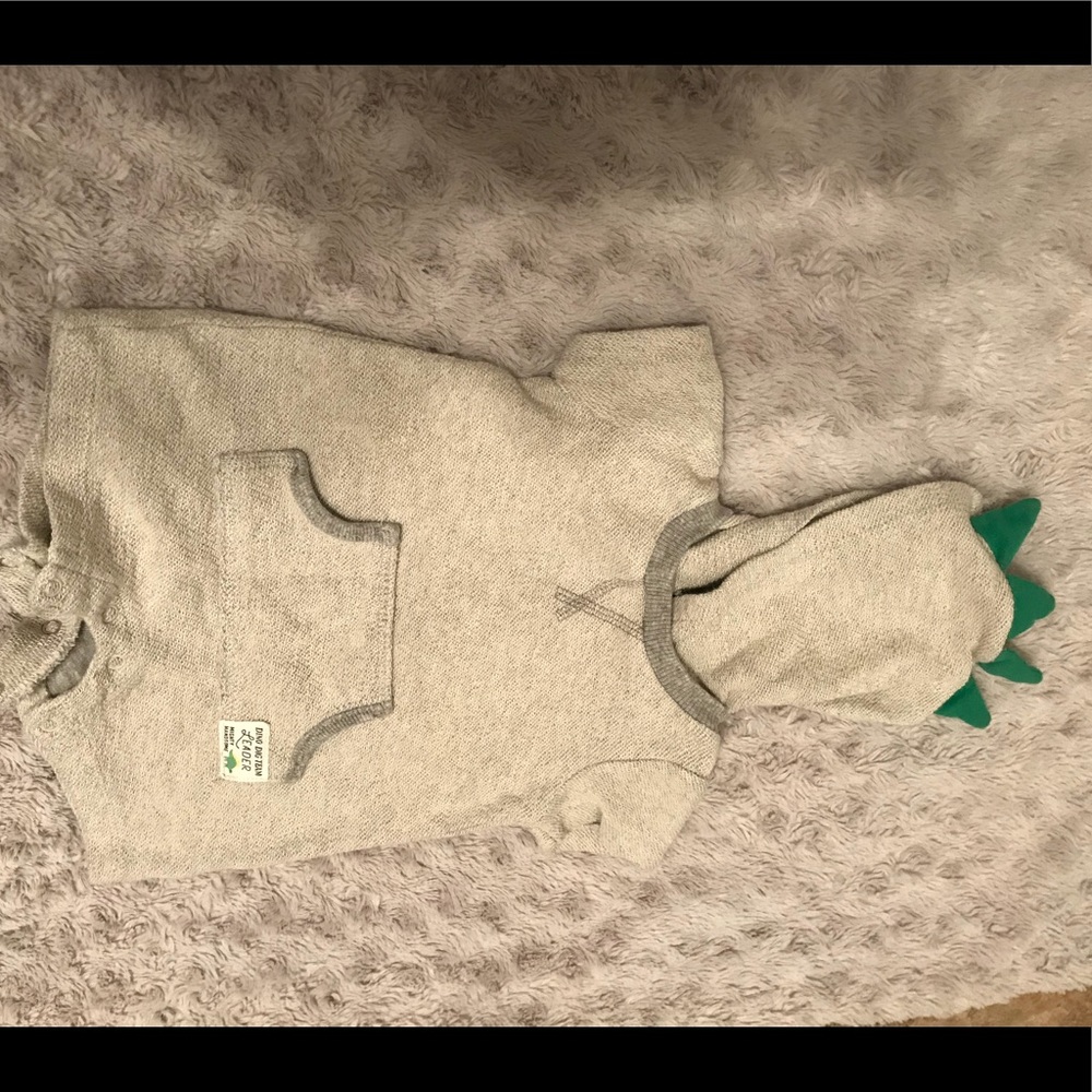 Baby Dinosaur Head Onsie
